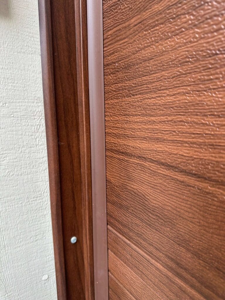 Brown door